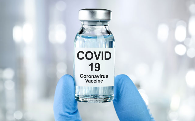 COVID-19 vaccine bottle