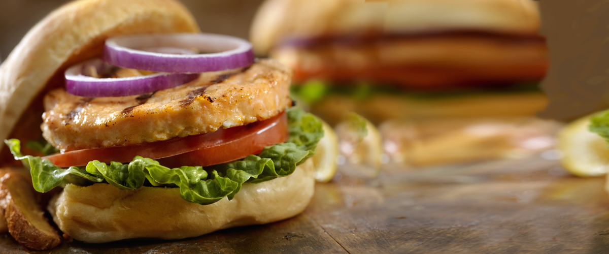 Salmon burgers