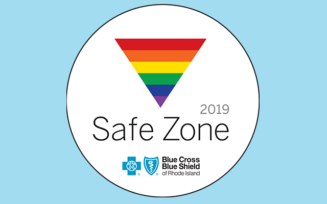 BCBSRI LGBTQ Safe Zone logo