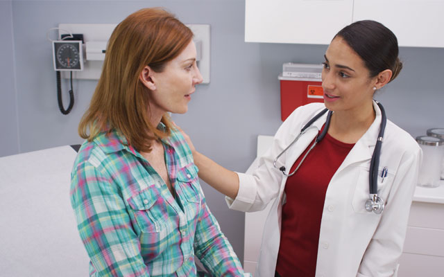 Doctor and patient