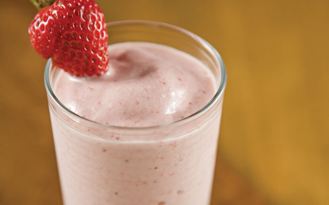 Strawberry Oatmeal Smoothie