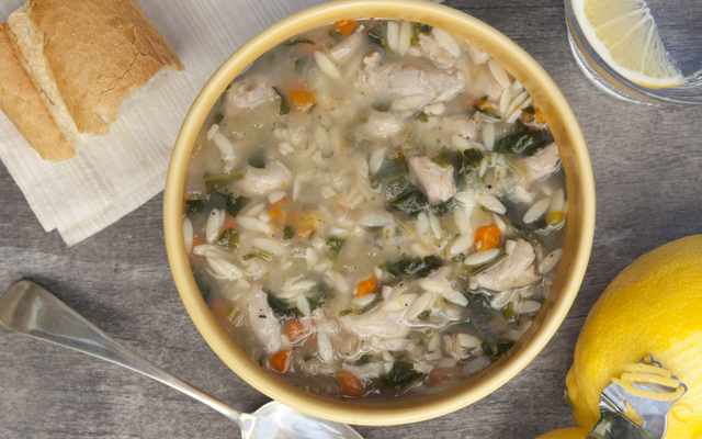 Chicken Florentine soup