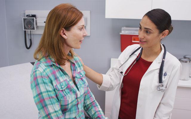 Doctor and patient